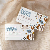 Westerne Cowboy Luier Raffle Rodeo Baby shower Informatiekaartje