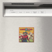 Westerne  Cowboy Magneet (Insitu (Vaatwasser))