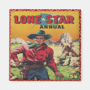 Westerne Cowboy Magneet