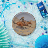 Westerne Cowboy Old West Party Borden Papieren Bordje (Feest)