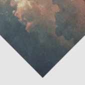 Westerne cowboy op de prairie tissuepapier (Detail)