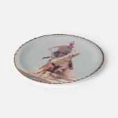 Westerne Cowboy Party Paper Borden Papieren Bordje (Gekanteld)