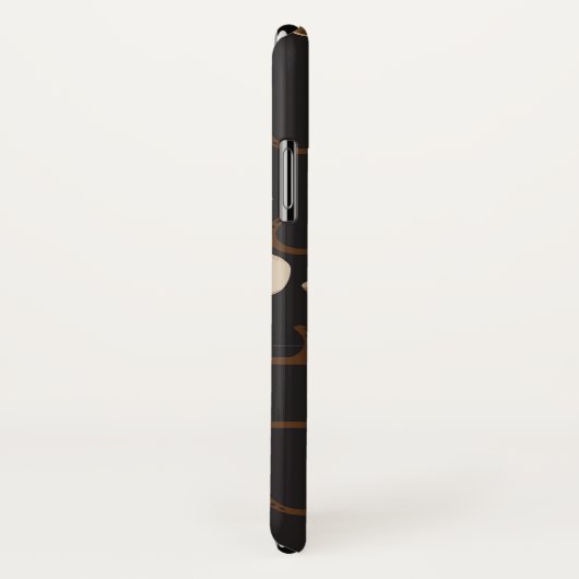 Westerne Cowboy Pet Boots Black Name Persoonlijke Case-Mate iPhone Case (Achterkant / rechts)