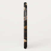 Westerne Cowboy Pet Boots Black Name Persoonlijke Case-Mate iPhone Case (Achterkant/links)