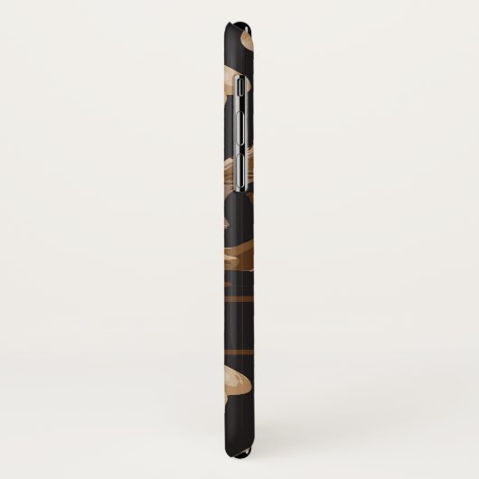 Westerne Cowboy Pet Boots Black Name Persoonlijke Case-Mate iPhone Case (Achterkant/links)