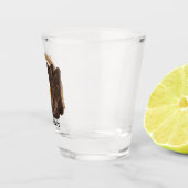 Westerne Cowboy Pet Boots en persoonlijke touwtjes Shot Glas (Rechts)