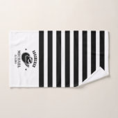 Westerne Cowboy Pet Groomsmen Persoonlijke naam Bad Handdoek (Handdoek)