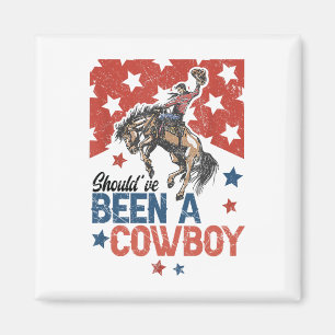 Westerne cowboy Pet Ik had een cowboy moeten zijn Magneet