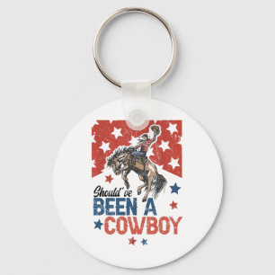 Westerne cowboy Pet Ik had een cowboy moeten zijn Sleutelhanger