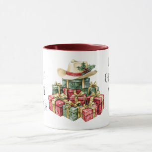 Westerne Cowboy Pet kerstcadeaus Y'all Mok