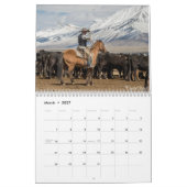 Westerne Cowboy Ranching Calendar Kalender (Mar 2027)
