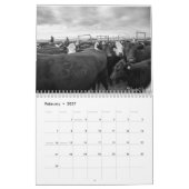 Westerne Cowboy Ranching Calendar Kalender (Feb 2027)