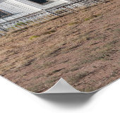 Westerne cowboy Riding Horse to Church Print (Hoek)