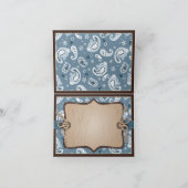 Westerne Cowboy Rocking Horse Bandanna Bedankt (Binnen)