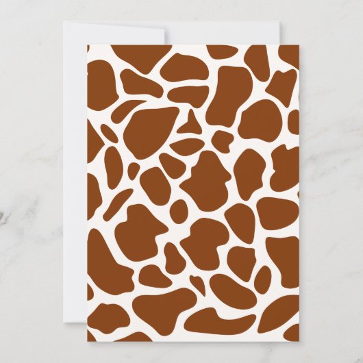 Westerne Cowboy Rocking Horse Boy Verjaardag Bedankkaart (Achterkant)