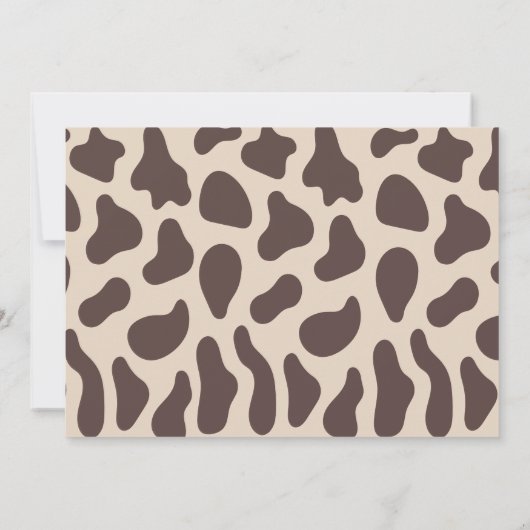 Westerne Cowboy Rodeo Boys Foto Verjaardag Kaart (Achterkant)