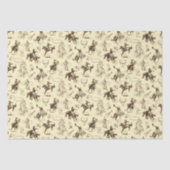 Westerne Cowboy Rodeo Horses Decoupage Tissuepapier (Voorkant)