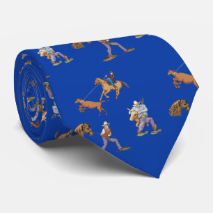 Westerne Cowboy Rodeo Ranch Necktie Stropdas