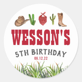 Westerne Cowboy Rodeo Sticker