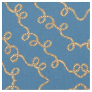 Westerne cowboy Rope Lasso Print Fabric Stof