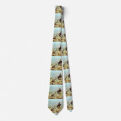  Westerne Cowboy Roping Steer Necktie Stropdas (Voorkant)