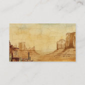  Westerne Cowboy Rustic Country Wedding Informatiekaartje (Achterkant)