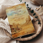  Westerne Cowboy Rustic Country Wedding Kaart