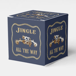 Westerne Cowboy Spurs Jingle helemaal Bedankdoosjes