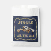 Westerne Cowboy Spurs Jingle helemaal Bedankzakje (Voorkant)