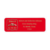 Westerne Cowboy Spurs Jingle helemaal Etiket (Voorkant)