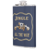 Westerne Cowboy Spurs Jingle helemaal Heupfles (Links)