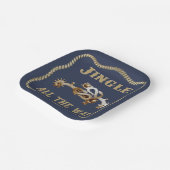 Westerne Cowboy Spurs Jingle helemaal Papieren Bordje (Gebogen)