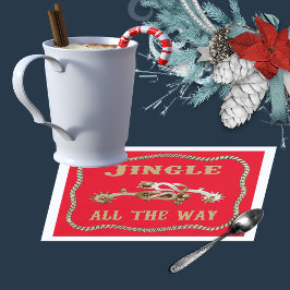 Westerne Cowboy Spurs Jingle helemaal Servet