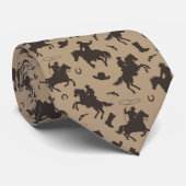 Westerne Cowboy Stropdas (Opgerold)