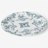 Westerne Cowboy Toile de Jouy Bandana Design Horse Papieren Bordje