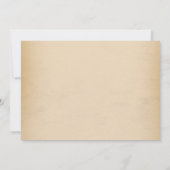 Westerne Cowboy Verjaardagsfeestje Dank u Kaart Fo (Achterkant)