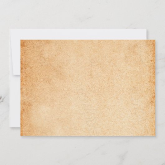 Westerne Cowboy Verjaardagsfeestje Dank u Kaart Fo (Achterkant)