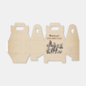 Westerne Cowboy Verjaardagsfeestje Favor Box Bedankdoosjes (Uitgevouwen)