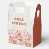 Westerne Cowboy Verjaardagsfeestje Favor Box Bedankdoosjes (Geopend)