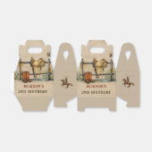 Westerne Cowboy Verjaardagsfeestje Favor Box Bedankdoosjes (Uitgevouwen)