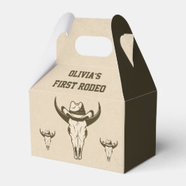 Westerne Cowboy Verjaardagsfeestje Favor Box Bedankdoosjes