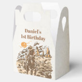 Westerne Cowboy Verjaardagsfeestje Favor Box Bedankdoosjes (Geopend)