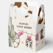 Westerne Cowboy Verjaardagsfeestje Favor Box Bedankdoosjes (Geopend)