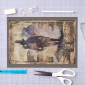 Westerne Cowboy Waterverf ontkoppelingspapier Tissuepapier (Craft)