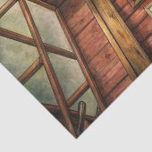 Westerne Cowboy Wild West Bar in Prairie Tissuepapier (Detail)