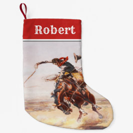 Westerne Cowboy Wild West Bucking Horse 2 Kleine Kerstsok