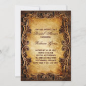 westerne cowboyboots  vrijgezellenfeest kaart (Achterkant)