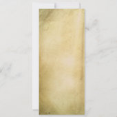 westerne cowboylaarzen verlovingsfeestuitnodiginge kaart (Achterkant)