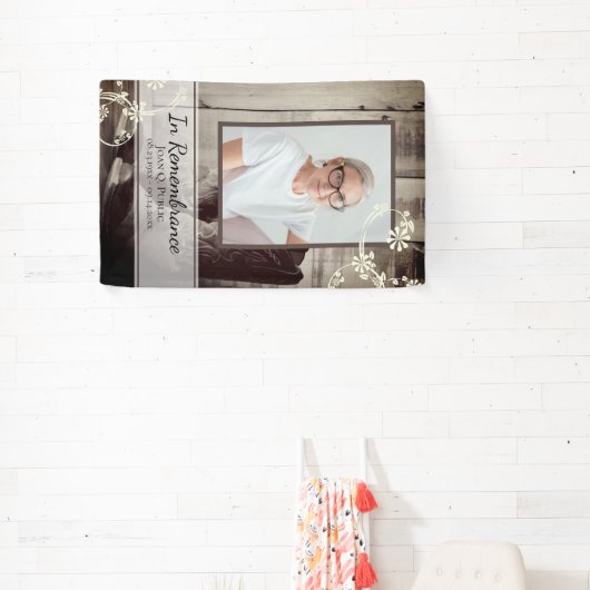 Westerne Cowboylaarzen Viering van de Levensbegraf Spandoek (Insitu)