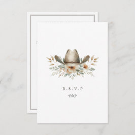 Westerne cowboymaaltijd keuzes RSVP
